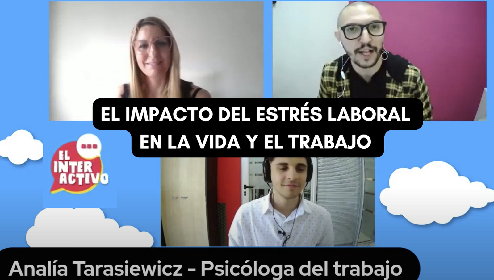 Analía Tarasiewicz, psicóloga del trabajo, Directora de la Consultora Trabaja Mejor, habla en El ciudadano News de Mendoza, sobre que podes hacer para afrontar el ESTRÉS LABORAL Analizamos cómo reconocer y gestionar el estrés en nuestra vida diaria. Analía nos enseñó que ser conscientes de las situaciones estresantes es clave para poder abordarlas. Nos compartió técnicas para manejar el estrés en el momento, como la respiración profunda y el ejercicio. También destacó la importancia de comprender nuestras creencias y pensamientos asociados al estrés. ¡No te pierdas este video lleno de consejos prácticos para mejorar tu bienestar emocional y físico! Si te gusta lo que escuchas ya sabés! suscribite al canal, dale Like, compartí, descargalo, lo que quieras! Escuchalo y después me contas Encontranos en www.trabajamejor.com.ar o en Instagram @trabaja.mejor